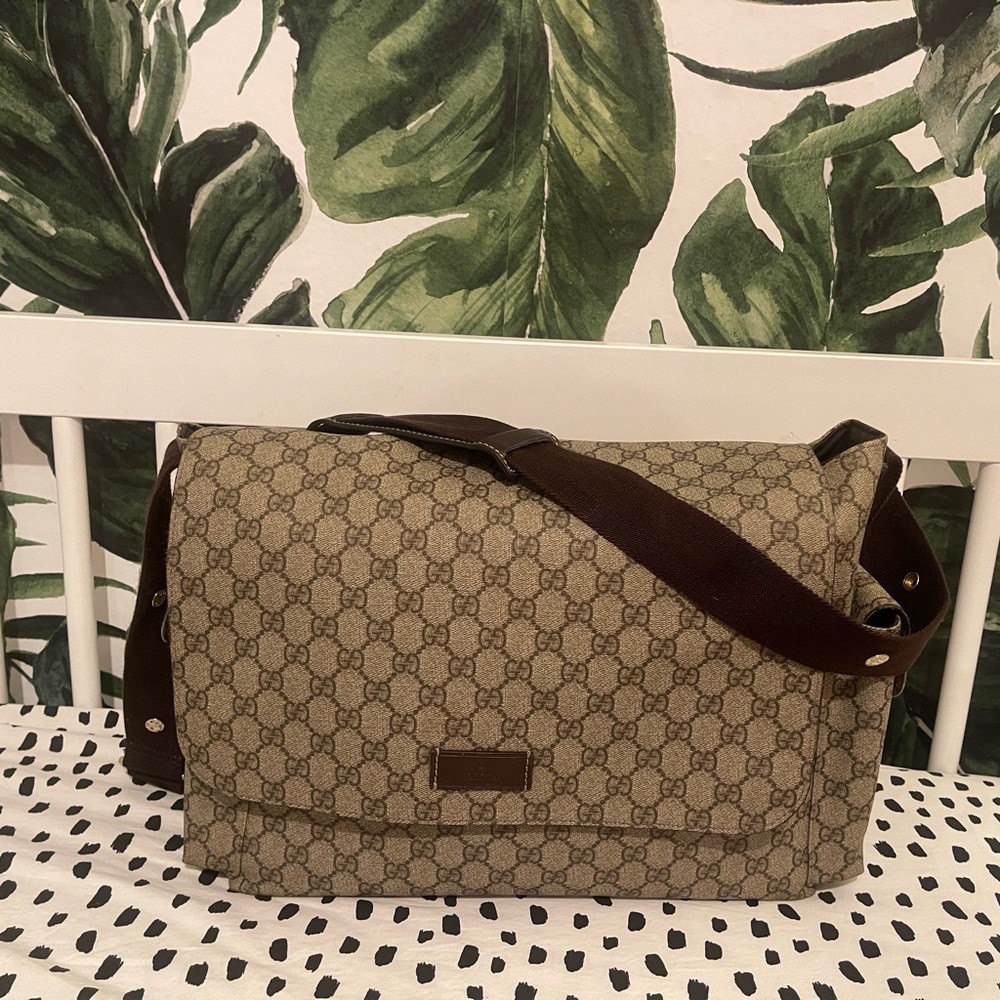 Gucci diaper bag